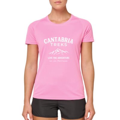 Camiseta de deporte mujer - 100% reciclada