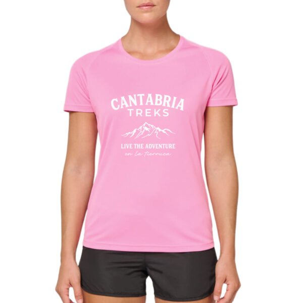 Camiseta de deporte mujer - 100% reciclada